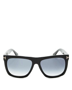gEtH[h Y ANZT[ TOXEACEFA Tom Ford Men's Morgan Square Sunglasses, 57mm Black/Blue Gradient
