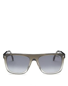カレーナ レディース サングラス・アイウェア アクセサリー Unisex Square Sunglasses, 56mm Green/Gray Gradient
