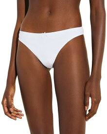 エバージェイ レディース パンツ アンダーウェア Pima Stretch Cotton Thong White