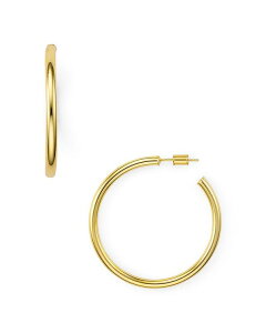 ANA fB[X ANZT[ sAXECO AQUA Hoop Earrings in 18K Gold-Plated Sterling Silver 18K Rose Gold-Plated Sterling Silver or Sterling Silver - 100% Exclusive Gold S[h
