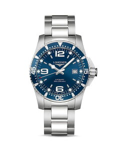 W fB[X rv ANZT[ HydroConquest Watch, 41mm Blue/Silver