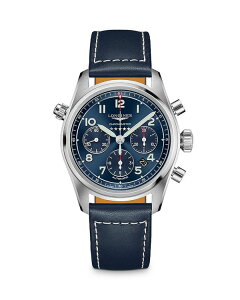 �����W�� ���f�B�[�X �A�N�Z�T���[ �r���v Longines Spirit Chronograph Watch 42mm Blue �u���[