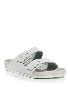 �r���P���V���g�b�N �����Y �V���[�Y �T���_�� ���U�[ Birkenstock Men's Arizona Leather Slide Sandals White �z���C�g