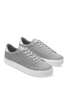 グレイツ メンズ スニーカー シューズ Men's Royale Knit Lace Up Sneakers Grey/white