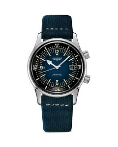 �����W�� ���f�B�[�X �A�N�Z�T���[ �r���v Longines Legend Diver Watch 42mm Blue �u���[