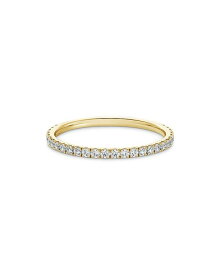 【送料無料】 フォーエバーマーク レディース リング アクセサリー Pave Diamond Band in 18K Yellow Gold, 0.25 ct. t.w. Gold