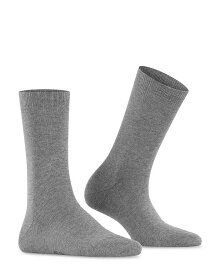 【送料無料】 ファルケ レディース 靴下 アンダーウェア Family Sustainable Cotton Blend Socks Grey Mix