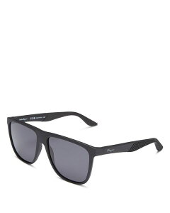 yz T@g[ tFK fB[X TOXEACEFA ANZT[ Aviator Sunglasses, 59mm Black/Gray Solid