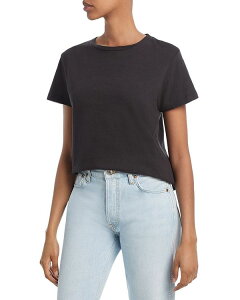 ���_�� ���f�B�[�X �g�b�v�X T�V���c �R�b�g�� RE/DONE Classic Cotton Tee Washed Black �u���b�N