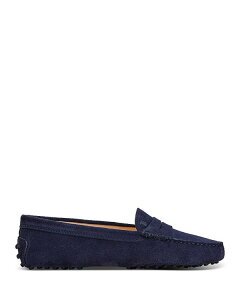 �g�b�Y ���f�B�[�X �V���[�Y �X�j�[�J�[ Tod's Women's City Gommino Drivers Dark Blue Suede �u���[