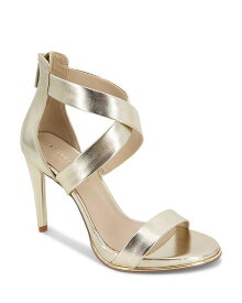 【送料無料】 ケネスコール レディース サンダル シューズ Women's Brooke Crisscross Ankle Strap High Heel Sandals Light Gold