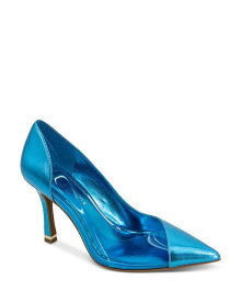 【送料無料】 ケネスコール レディース パンプス シューズ Women's Rosa Pointed Toe High Heel Pumps Bluebird Pu