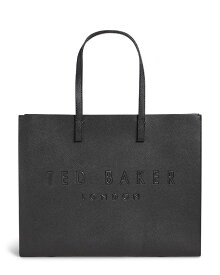 【送料無料】 テッドベーカー レディース トートバッグ バッグ Icon East West Crosshatch Tote Black