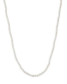 【送料無料】 ゾイチッコ レディース ネックレス・チョーカー・ペンダントトップ アクセサリー 14K Yellow Gold White Pearl Cultured Pearl Beaded Necklace, 14-16" Gold