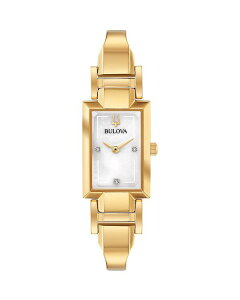 uo fB[X ANZT[ rv Bulova Classic Watch 18mm White/Gold zCg