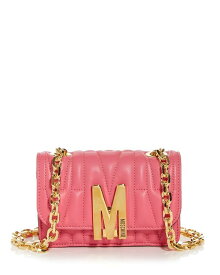 【送料無料】 モスキーノ レディース ショルダーバッグ バッグ Moschino Micro Leather Shoulder Bag Violet