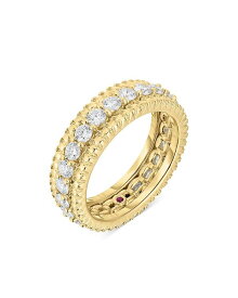 【送料無料】 ロバートコイン レディース リング アクセサリー 18K Yellow Gold Siena Diamond Band Gold