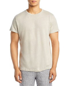 �A���b�N�X�N���[�� �����Y �g�b�v�X T�V���c ���M�����[�t�B�b�g ���l�� Alex Crane Sun Regular Fit Linen Tee Bone