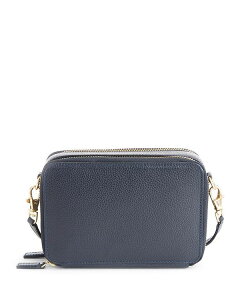 ���C�X ���f�B�[�X �o�b�O �V�����_�[�o�b�O �~�j ���U�[ ROYCE New York Mini Leather Crossbody Navy Blue �l�C�r�[
