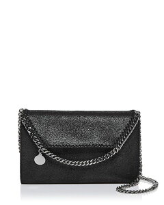 �X�e���}�b�J�[�g�j�[ ���f�B�[�X �o�b�O �V�����_�[�o�b�O �~�j Stella McCartney Falabella Mini Crosssbody Black/Silver �u���b�N