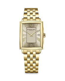 【送料無料】 レイモンド ウィル レディース 腕時計 アクセサリー Toccata Gold-tone Rectangular Watch, 23mm Gold
