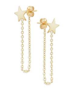 ���[�� & ���h�E ���f�B�[�X �A�N�Z�T���[ �s�A�X�E�C�������O �h���[�v Moon & Meadow 14K Yellow Gold Star Draped Chain Earrings - 100% Exclusive Gold �S�[���h