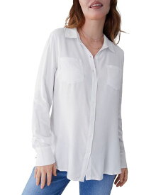 【送料無料】 イングリッド&イザベル レディース シャツ トップス Patch Pocket Maternity Shirt White