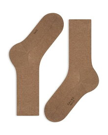 【送料無料】 ファルケ メンズ 靴下 アンダーウェア Family Cotton Blend Socks Nutmeg Melange