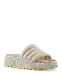 【送料無料】 クーガー レディース スリッポン・ローファー シューズ Women's Slip On Platform Slide Sandals Oyster