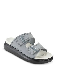 【送料無料】 アレキサンダー・マックイーン メンズ サンダル シューズ Men's Hybrid Slip On Sandals Grey Multi