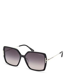【送料無料】 トム・フォード レディース サングラス・アイウェア アクセサリー Joanna Butterfly Sunglasses, 59mm Black/Gray Gradient