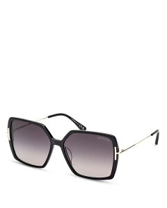 yz gEtH[h fB[X TOXEACEFA ANZT[ Joanna Butterfly Sunglasses, 59mm Black/Gray Gradient