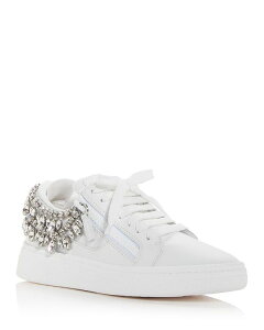【送料無料】 ジュゼッペザノッティ レディース スニーカー シューズ Women's GZ94 Embellished Low Top Sneakers Bianco