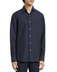 【送料無料】 ゼニア メンズ シャツ トップス Cashco Long Sleeve Button Up Shirt Dark Blue