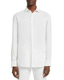 【送料無料】 ゼニア メンズ シャツ トップス Cashco Long Sleeve Button Up Shirt White