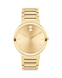 oh fB[X ANZT[ rv Movado Bold Horizon Watch 40mm Gold S[h