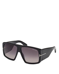 yz gEtH[h fB[X TOXEACEFA ANZT[ Raven Square Sunglasses, 60mm Black/Gray Gradient