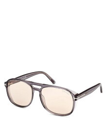【送料無料】 トム・フォード レディース サングラス・アイウェア アクセサリー Rosco Navigator Sunglasses, 58mm Gray/Pink Solid