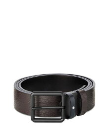 【送料無料】 モンブラン メンズ ベルト アクセサリー Men's Reversible Leather Belt Black/Brown