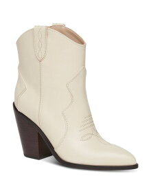 【送料無料】 ペイジ レディース ブーツ・レインブーツ シューズ Women's Porter Pull On Western High Heel Boots Bone