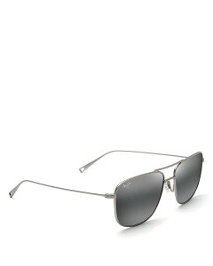 yz }ECW fB[X TOXEACEFA ANZT[ Mikioi Aviator Polarized Sunglasses, 54mm Gray/Gray Polarized Gradient