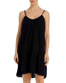 【送料無料】 エコー レディース ワンピース トップス Gauze High Low Dress Swim Cover-Up Black