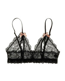 ハンキーパンキー レディース ブラジャー アンダーウェア After Midnight Peekaboo Open Bralette Black