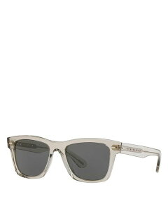 yz Io[s[vY fB[X TOXEACEFA ANZT[ Universal Fit Oliver Square Sunglasses, 54mm Gray/Gray Solid