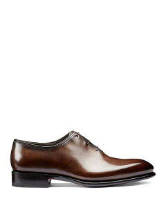 �T���g�[�j �����Y �V���[�Y �h���X�V���[�Y �����s�[�X ���[�X Santoni Men's Carter Wholecut Lace Up Dress Shoes Dark Brown �u���E��