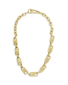 【送料無料】 オールセインツ レディース ネックレス・チョーカー・ペンダントトップ アクセサリー Zipper Collar Necklace, 17" Gold