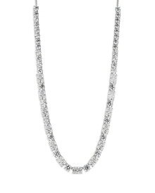 【送料無料】 ナディール レディース ネックレス・チョーカー・ペンダントトップ アクセサリー A La Carte Mixed Stone Collar Necklace in Rhodium Plated, 16" Silver