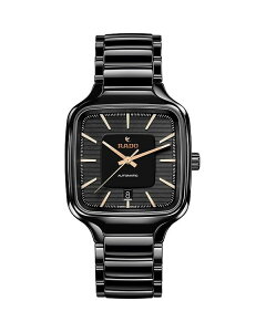 h fB[X ANZT[ rv RADO True Square Watch 38mm x 38mm Black ubN