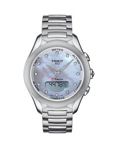 �e�B�\�b�g ���f�B�[�X �A�N�Z�T���[ �r���v Tissot T-Touch Solar Watch 39.5mm Gray/Silver �O���[