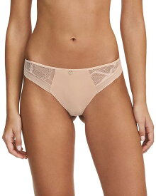 【送料無料】 シャントル レディース パンツ アンダーウェア True Lace Thong Nude Blush